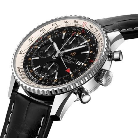 breitling navitimer schwarzes krokoband|breitling navitimer.